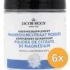 6x Jacob Hooy Magnesiumcitraat poeder (140 gr)