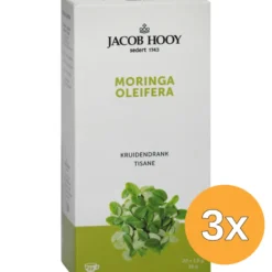 3x Jacob Hooy Moringa Oleifera Thee (20 stuks)