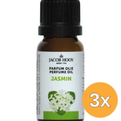 3x Jacob Hooy Parfum olie Jasmijn (10 ml)