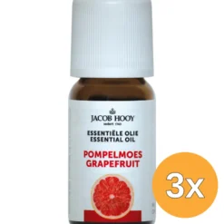 3x Jacob Hooy Pompelmoes olie (10 ml)