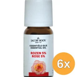 6x Jacob Hooy Rozenolie (10 ml)