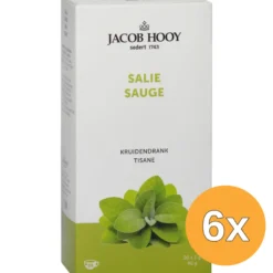 6x Jacob Hooy Salie Thee (20 stuks)