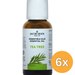 6x Jacob Hooy Tea tree olie (30 ml)