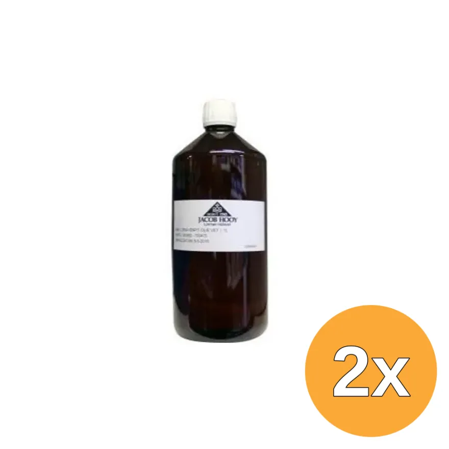 2x Jacob Hooy Terpentijn-Olie 100 (1000 ml)