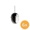 6x Jacob Hooy Thee Ei Normaal 4 Cm (1 stuk)