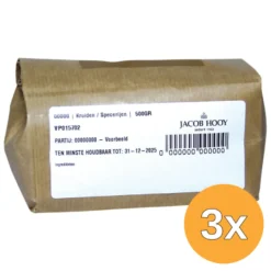 3x Jacob Hooy Tijm gerist (500 gr)