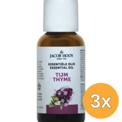 3x Jacob Hooy Tijm Olie (30 ml)