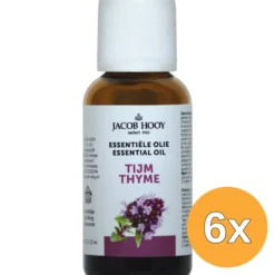 6x Jacob Hooy Tijm Olie (30 ml)