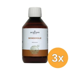 3x Jacob Hooy Wonderolie (250 ml)