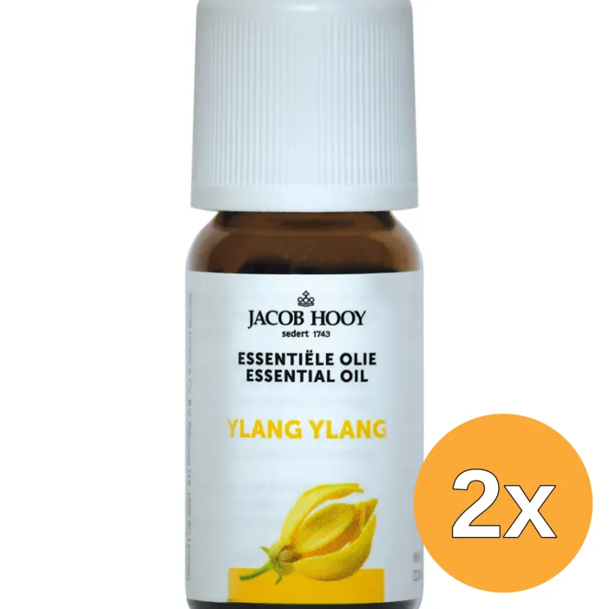 2x Jacob Hooy Ylang ylang olie (10 ml)