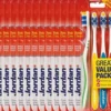 12x Jordan Tandenborstel TotalClean Medium 4-pack (4 stuks)