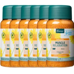 6x Kneipp Badkristal arnica active (600 gr)