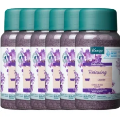 6x Kneipp Badkristal relaxing lavender (600 gr)