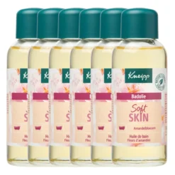 6x Kneipp Badolie soft skin (100 ml)