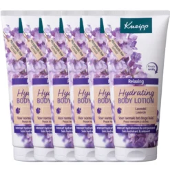 6x Kneipp Bodylotion relaxing hydrating (200 ml)