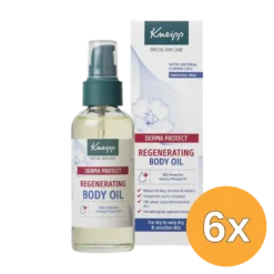 6x Kneipp Body Oil Derma Protect (Met Pompje) (6 x 100 ml)