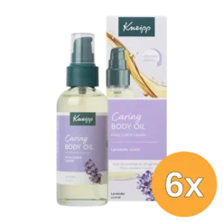 6x Kneipp Body Oil Relaxing (Met Pompje) (6 x 100 ml)