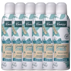 6x Kneipp Douchefoam goodbye stress (200 ml)