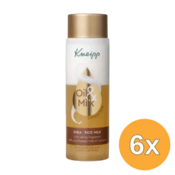 6x Kneipp 2-Fasen Bad Shea Rice Milk (6 x 100 ml)