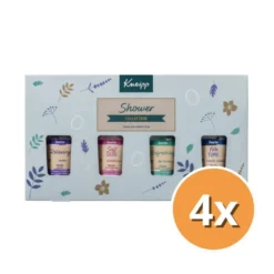 4x Kneipp Geschenkverpakking douche favourites (1 set)