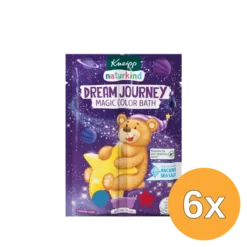 6x Kneipp Kids Badkristallen Toverbad Droomreis (2 x 20 gr)