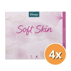4x Kneipp Luxe geschenk set Soft Skin (2 x 200 ml + 1 x 75 ml)