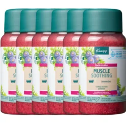 6x Kneipp Muscle soothing badkristallen (600 gr)