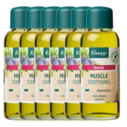 6x Kneipp Muscle soothing badolie jeneve (100 ml)