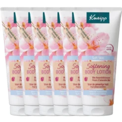 6x Kneipp Softening bodylotion soft skin (200 ml)