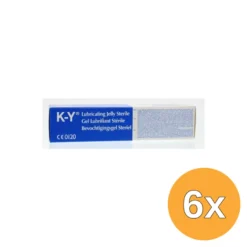 6x K-y Gel KY Gel Steriel Glijmiddel (82 gr)