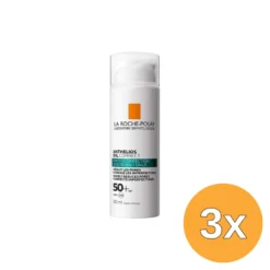 3x La Roche-Posay Anthelios Oil Correct SPF50 (50 ml)