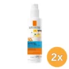 2x La Roche-Posay Anthelios Uvmune 400 Invisible Spray SPF50+ (200 ml)