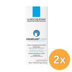 2x La Roche-Posay Cicaplast Barrier Repairing Cream (50 ml)