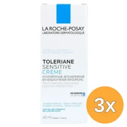3x La Roche-Posay Toleriane Sensitive Crème (40 ml)