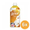 6x Lenor Wasverzachter Amber & Orchidee 87 Wasbeurten (1872 ml)
