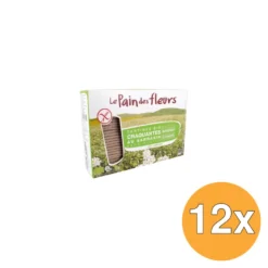 12x Le Pain Des Fleurs Boekweit Crackers Bio (300 gr)
