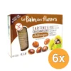 6x Le Pain Des Fleurs Tamme Kastanje Crackers Bio (300 gr)