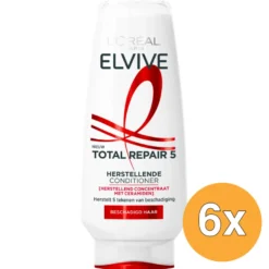 6x L’Oréal Paris Elvive Cremespoeling Total Repair 5 (200 ml)