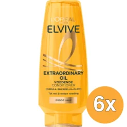 6x L’Oréal Paris Elvive Cremespoeling Extraordinary Oil Dry Hair (200 ml)