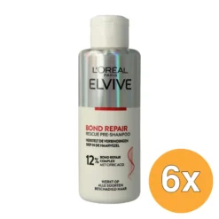6x L’Oréal Paris Elvive Pre Shampoo Bond Repair 12% (200 ml)