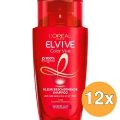 12x L’Oréal Paris Elvive Shampoo Color Vive (90 ml)