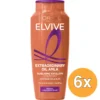 6x L’Oréal Paris Elvive Shampoo Extraordinary Oil Krulverzorgende (250 ml)