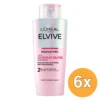 6x L’Oréal Paris Elvive Shampoo Glycolic Gloss (200 ml)