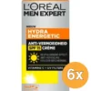6x L’Oréal Paris Men Expert Hydra Energetic Hydraterende Dagceme (50 ml)
