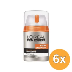 6x L’Oréal Paris Men Expert Hydra Energetic Comfort Max (50 ml)