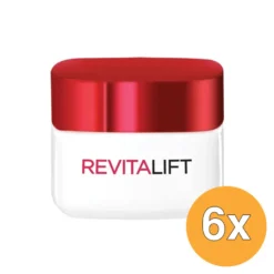 6x L’Oréal Paris Revitalift Dagcreme (50 ml)