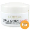 6x L’Oréal Paris Triple Active Dry Skin (50 ml)
