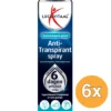 6x Lucovitaal Anti-Transpirant Spray (40 ml)