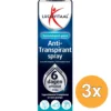3x Lucovitaal Anti-Transpirant Spray (40 ml)