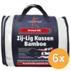 6x Lucovitaal Bamboe Zij-Lig Kussen (1 stuk)